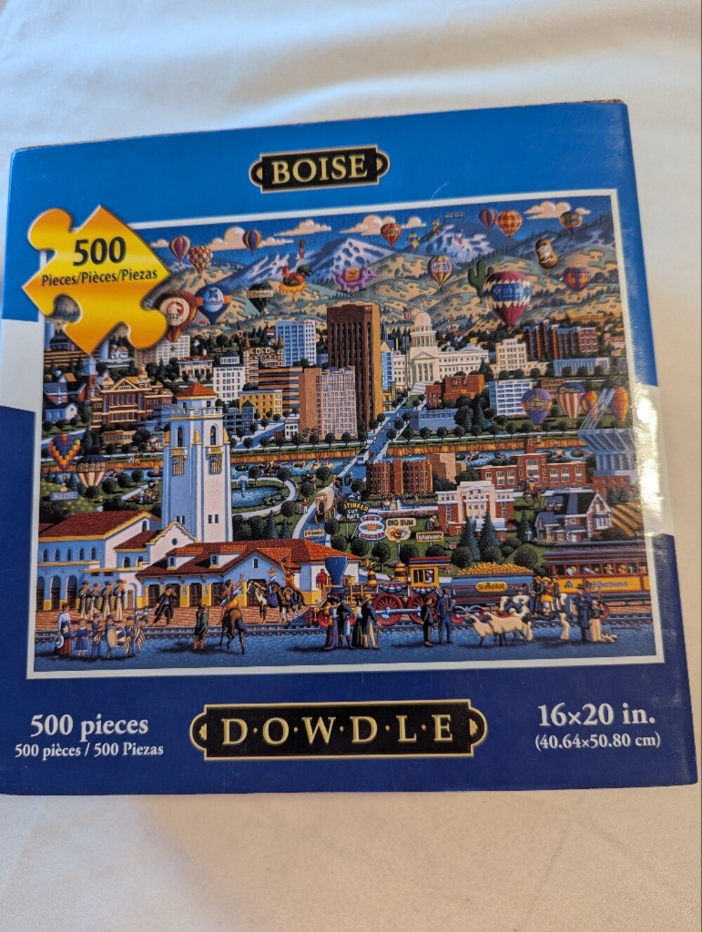 Boise 500 Piece Jigsaw Puzzle By Dowdle Brand New